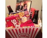 Dinner & Movie Gift Basket